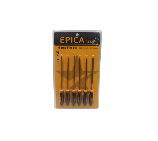 ΛΙΜΕΣ ΣΕΤ 6ΤΜΧ 3x140mm EPICA STAR EP-20171
