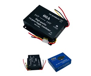 ΜΕΤΑΣΧΗΜΑΤΙΣΤΗΣ ΑΥΤΟΚΙΝΗΤΟΥ 60A ΑΠΟ 24V ΣΕ 12V PT-05239