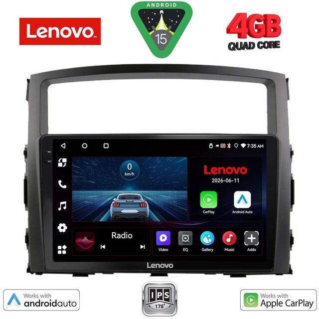LENOVO LVE 8446_CPAA (9inc) MULTIMEDIA TABLET for MITSUBISHI PAJERO mod. 2006-2013