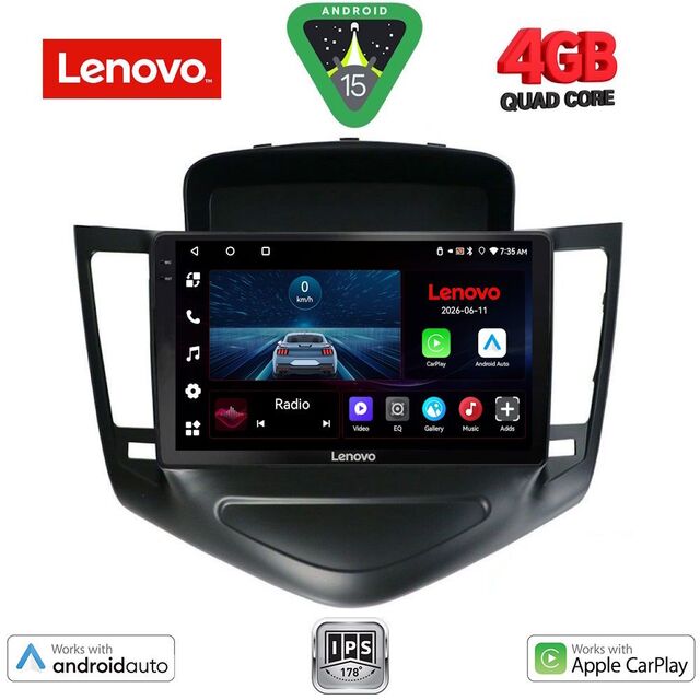 LENOVO LVE 8076A_CPAA (9inc) MULTIMEDIA TABLET for CHEVROLET CRUZE mod. 2008-2012