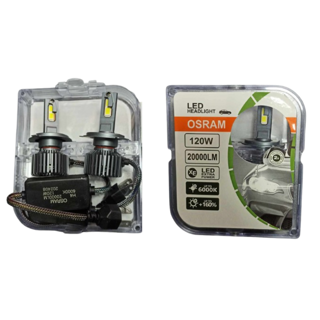Led Λάμπες H4 6000k 20000Lm - Osram