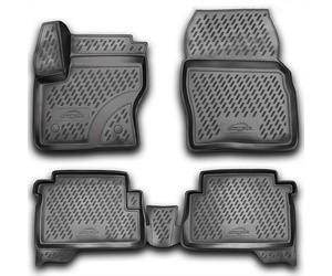 ΠΑΤΑΚΙΑ ΣΕ ΣΚΑΦΗ TPE ΛΑΣΤΙΧΟ ΓΙΑ FORD KUGA 2013-2019 4ΤΕΜ. Π (ΑΝΘΡΑΚΙ/ΣΚΟΥΡΟ ΓΚΡΙ)