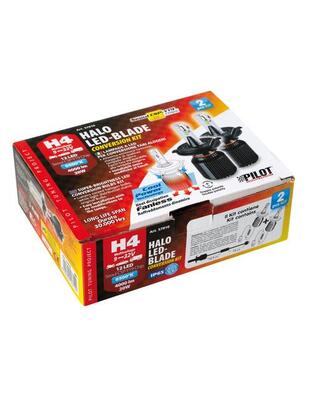 H4 9-32V P43t 12LED 6.500K 4.000lm 20W CANBUS SEOUL CSP-Y19chips HALO LED BLADE 2ΤΕΜ.