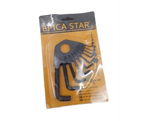 ΣΕΤ ΜΕ 10ΤΜΧ ΕΞΑΓΩΝΑ ΚΛΕΙΔΙΑ EPICA STAR EP-50667