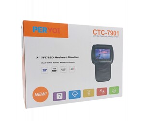 ΖΕΥΓΑΡΙ HEADREST MONITOR ME ΟΘΟΝΗ 7'' CTC-7901