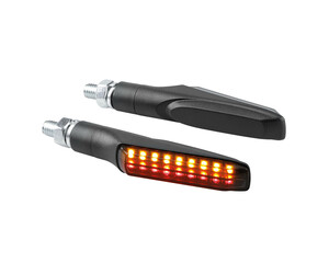 ΦΛΑΣ MOTO ΠΙΣΩ 12V SMD LED ΜΑΥΡΟ 3 ΧΡΗΣΕΩΝ (ΘΕΣΕΩΣ /ΦΛΑΣ/ΣΤΟΠ) 91x15mm  LAMPA  - 2 TEM.