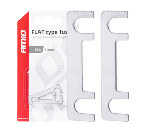 Amio - ΑΣΦΑΛΕΙΕΣ FLAT 41mm 30A - 2 Τεμ. (03489/AM)