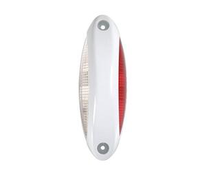 ΦΩΤΑ ΟΓΚΟΥ ΦΟΡΤΗΓΟΥ 12/24V 4SMD LED 1ΤΕΜ. ΛΕΥΚΟ-ΚΟΚΚΙΝΟ ΣΕ ΛΕΥΚΟ ΠΛΑΙΣΙΟ