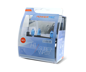 H1 12V 55W 3.450K P14.5 POWERTECK SUPERWHITE 2ΤΕΜ.