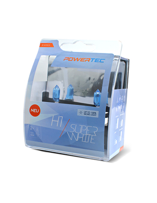 H1 12V 55W 3.450K P14.5 POWERTECK SUPERWHITE 2ΤΕΜ.