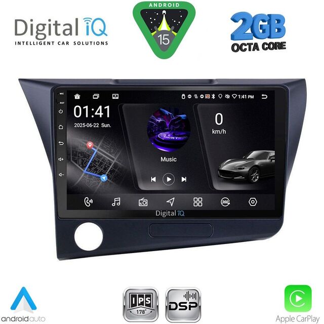 DIGITAL IQ RSF 4203_CPA (9inc) MULTIMEDIA TABLET for HONDA CRZ mod. 2010-2016