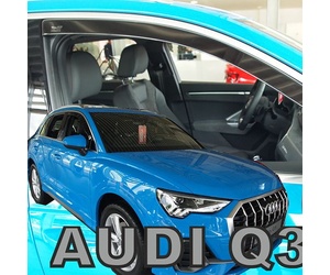 ΑΝΕΜΟΘΡΑΥΣΤΕΣ ΓΙΑ AUDI Q3 5D 2018-2021 ΖΕΥΓΑΡΙ ΑΠΟ ΕΥΚΑΜΠΤΟ ΦΙΜΕ ΠΛΑΣΤΙΚΟ HEKO - 2 ΤΕΜ.