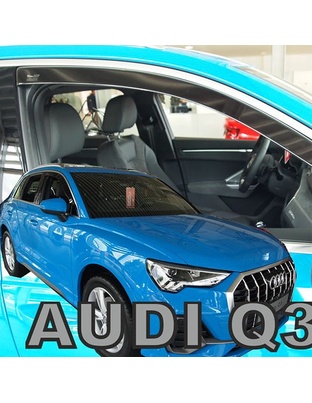 ΑΝΕΜΟΘΡΑΥΣΤΕΣ ΓΙΑ AUDI Q3 5D 2018-2021 ΖΕΥΓΑΡΙ ΑΠΟ ΕΥΚΑΜΠΤΟ ΦΙΜΕ ΠΛΑΣΤΙΚΟ HEKO - 2 ΤΕΜ.