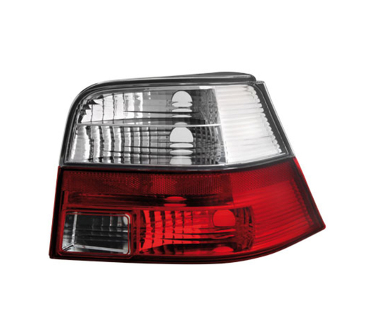 Φανάρια Πισινά για DECTANE VW Golf IV 97-04 (Κόκκινο/Κρύσταλλο)