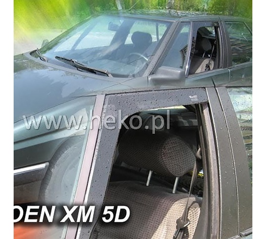 ΑΝΕΜΟΘΡΑΥΣΤΕΣ ΓΙΑ CITROEN XM 5D 1989-2000 ΖΕΥΓΑΡΙ ΑΠΟ ΕΥΚΑΜΠΤΟ ΦΙΜΕ ΠΛΑΣΤΙΚΟ HEKO - 2 ΤΕΜ.