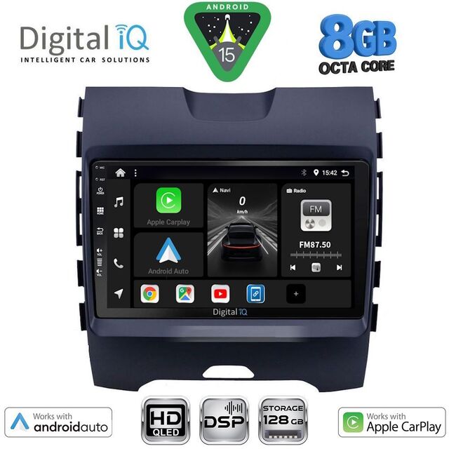 DIGITAL IQ BXF 7152_CPAA (9inc) MULTIMEDIA TABLET for FORD EDGE mod. 2015-2023