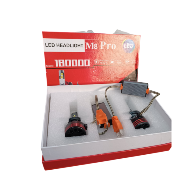 M8 PRO LED ΛΑΜΠΕΣ ΑΥΤΟΚΙΝΗΤΟΥ H7 HD-801234-H7