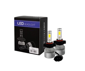 H16/5202/PS24W 10>36V 6.500K 10.000lm 80W COB LED EPISTAR 1021 C6 KIT ΜΕ ΑΝΕΜΙΣΤΗΡΑΚΙ M-TECH - 2 ΤΕΜ.