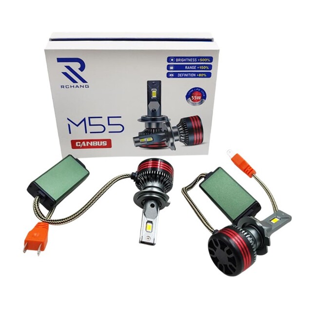 RCHANG CANBUS ΛΑΜΠΕΣ ΑΥΤΟΚΙΝΗΤΟΥ M55-H7-3570 55W W16418-1