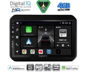 DIGITAL IQ BXK 19676_CPAA (9inc) MULTIMEDIA TABLET for SUZUKI IGNIS mod. 2016-2026