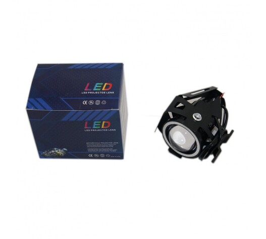 ΠΡΟΒΟΛΕΑΣ LED U7 ΜΟΤΟΣΥΚΛΕΤΑΣ ΛΕΥΚΟΣ HD-800054W