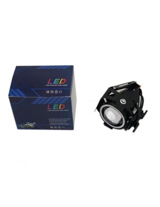 ΠΡΟΒΟΛΕΑΣ LED U7 ΜΟΤΟΣΥΚΛΕΤΑΣ ΛΕΥΚΟΣ HD-800054W