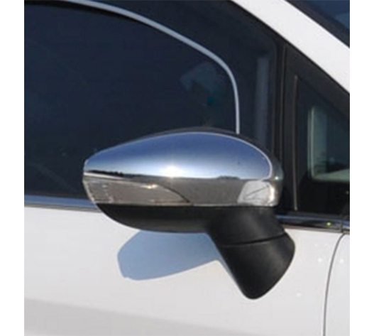 ΚΑΠΑΚΙΑ ΚΑΘΡΕΠΤΗ ΧΡΩΜΙΟΥ ΜΕΤΑΛΛΙΚΑ ΓΙΑ FORD FIESTA 2015+ D HB