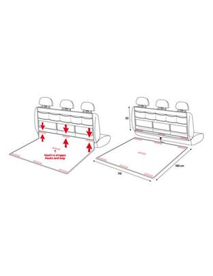 ORGANIZER ΚΑΙ ΚΑΛΥΜΜΑ ΠΟΡΤ-ΜΠΑΓΚΑΖ ΑΔΙΑΒΡΟΧΟ 2in1 110x100cm+110x55cm