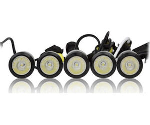 ΦΩΤΑ ΗΜΕΡΑΣ DRL 825S 12V ΠΡΟΣΘΕΤΟ DAYTIME ΔΙΕΘΝΗ ΜΕ 10LED 20x15mm  ΑΣΗΜΙ 2ΤΕΜ M-TECH