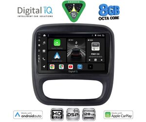 DIGITAL IQ BXF 7499_CPAA (9inc) MULTIMEDIA TABLET for OPEL VIVARO – RENAULT TRAFIC – FIAT TALENDO – NISSAN NV 300 mod. 2014-2019