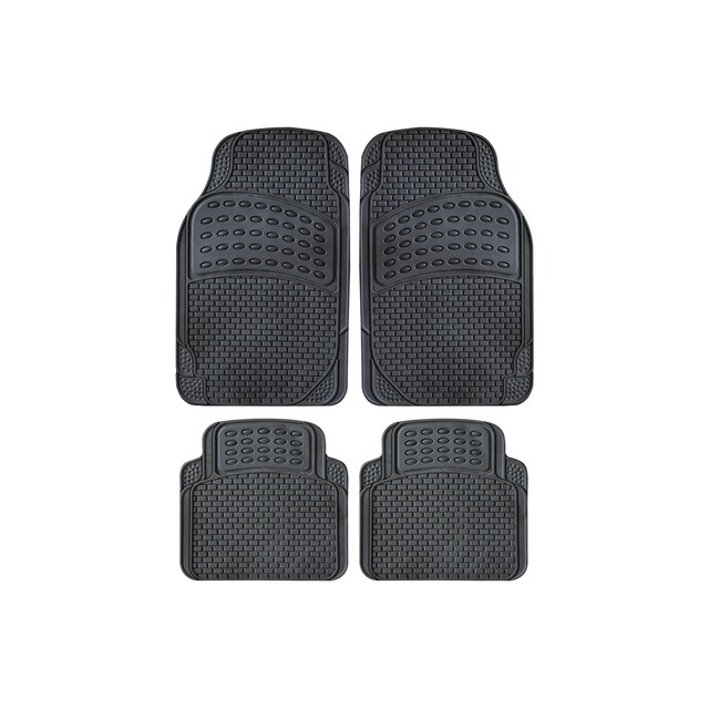 Oto Top - Σετ Πατάκια Αυτοκινήτου Universal  από Μαλακό PVC STRATOS EVO – Αντιολισθητικά - 4τμχ. (0007846OT150/OTO)