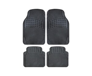Oto Top - Σετ Πατάκια Αυτοκινήτου Universal  από Μαλακό PVC STRATOS EVO – Αντιολισθητικά - 4τμχ. (0007846OT150/OTO)