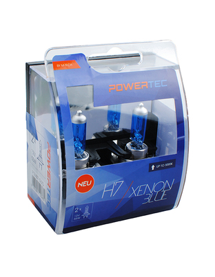 H7 12V 55W PX26d 5.000K-6000K POWERTEC XENON BLUE 2ΤΕΜ. M-TECH