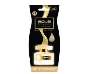 Aqua - ΑΡΩΜΑΤΙΚΟ ΑΥΤΟΚΙΝΗΤΟΥ ΚΡΕΜΑΣΤΟ PREMIUM GOLD DROP AQUA - 1 TEM. (10-1003/AQ)
