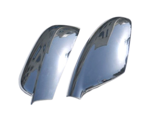 ΚΑΠΑΚΙΑ ΚΑΘΡΕΠΤΩΝ ΓΙΑ PEUGEOT 307 HB 5D/SW/CC 2001-2008 / PEUGEOT 407 SD/SW/CP 2004-2010 ΧΡΩΜΙΟΥ 2 ΤΕΜ. ΠΛΑΣΤΙΚΑ