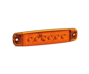 ΦΩΣ ΟΓΚΟΥ 6LED ΠΟΡΤΟΚΑΛΙ SMD 12/24V 96mm 20ΤΕΜ.