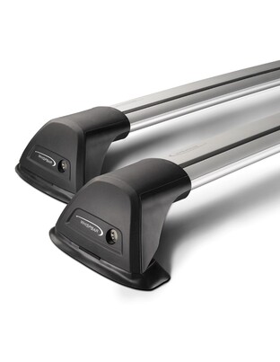 ΜΠΑΡΕΣ ΟΡΟΦΗΣ ΑΝΟΔΙΩΜΕΝΟΥ ΑΛΟΥΜΙΝΙΟΥ FLUSH BAR STANDARD YAKIMA 95 cm (ΑΣΗΜΙ ΧΡΩΜΑ/ΜΕ ΚΛΕΙΔΑΡΙΕΣ) ΓΙΑ ΟΛΕΣ ΤΙΣ ΟΡΟΦΕΣ - 2 ΤΕΜ.