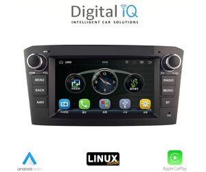 DIGITAL IQ BLA 025BL_CPA (7" DECK) MULTIMEDIA LINUX SYSTEM for TOYOTA AVENSIS mod. 2003-2009 (BLACK)