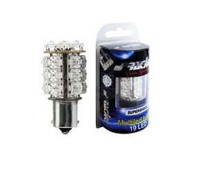 ΛΑΜΠΑΚΙ ΜΟΝΟΠΟΛΙΚΟ 20 LED 12V ΛΕΥΚΟ SIMONI RACING - 1 TEM.
