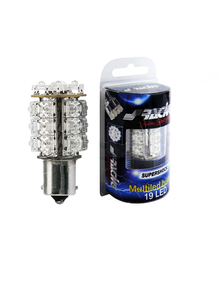 ΛΑΜΠΑΚΙ ΜΟΝΟΠΟΛΙΚΟ 20 LED 12V ΛΕΥΚΟ SIMONI RACING - 1 TEM.