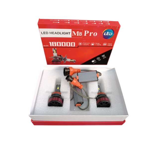 M8 PRO LED ΛΑΜΠΕΣ ΑΥΤΟΚΙΝΗΤΟΥ H11 HD-801234-H11