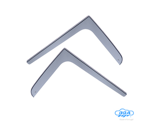 ΖΕΥΓΑΡΙ ΜΠΡΟΣΤΙΝΟΙ ΑΝΕΜΟΘΡΑΥΣΤΕΣ ΓΙΑ FORD TRANSIT 2/3/4D 1986-2000 ΑΠΟ ΕΥΚΑΜΠΤΟ ΧΥΤΟ ΑΚΡΥΛΙΚΟ ΓΥΑΛΙ (CAST ACRYLIC GLASS) DGA - 2 ΤΕΜ.
