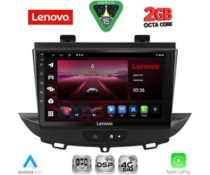 LENOVO LVF 5490_CPA (9inc) MULTIMEDIA TABLET for OPEL CROSSLAND – GRANDLAND mod. 2017-2025