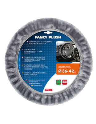 ΚΑΛΥΜΜΑ ΤΙΜΟΝΙΟΥ FANCY PLUSH 36-42 ΓΚΡΙ ΓΟΥΝΙΝΟ /ΧΝΟΥΔΩΤΟ