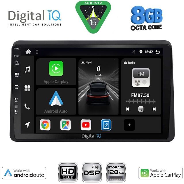 DIGITAL IQ BXF 18553_CPAA (10inc) MULTIMEDIA TABLET for NISSAN NV400 – OPEL MOVANO – RENAULT MASTER mod. 2020-2026