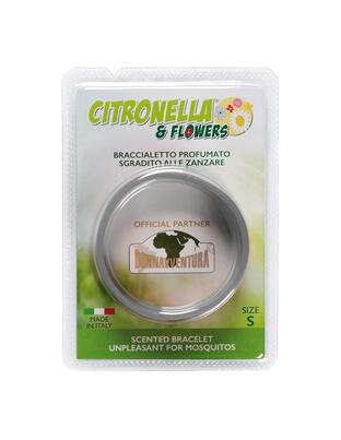 ΒΡΑΧΙΟΛΑΚΙ ΑΝΤΙΚΟΥΝΟΥΠΙΚΟ CITRONELLA ΚΑΙ FLOWERS (S) 5 cm (ΔΙΑΦΟΡΑ ΧΡΩΜΑΤΑ) - 1 ΤΕΜ.
