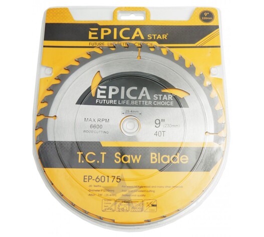 ΛΕΠΙΔΑ ΠΡΙΟΝΙΟΥ 230mm EPICA STAR TO-EP-60175