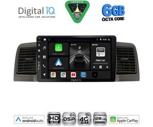 DIGITAL IQ BXF 17712GR_CPAA (9inc) MULTIMEDIA TABLET for TOYOTA COROLLA mod. 2001-2006 (GREY)