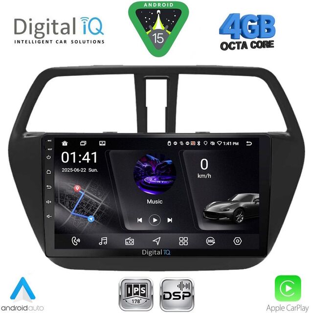 DIGITAL IQ RSG 6689_CPA (9inc) MULTIMEDIA TABLET for SUZUKI SX4 S-CROSS mod. 2014-2021