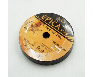 ΓΥΑΛΟΧΑΡΤΟ ΔΙΣΚΟΣ P80 180x22.23mm 1ΤΜΧ EPICA STAR TO-EP-10228